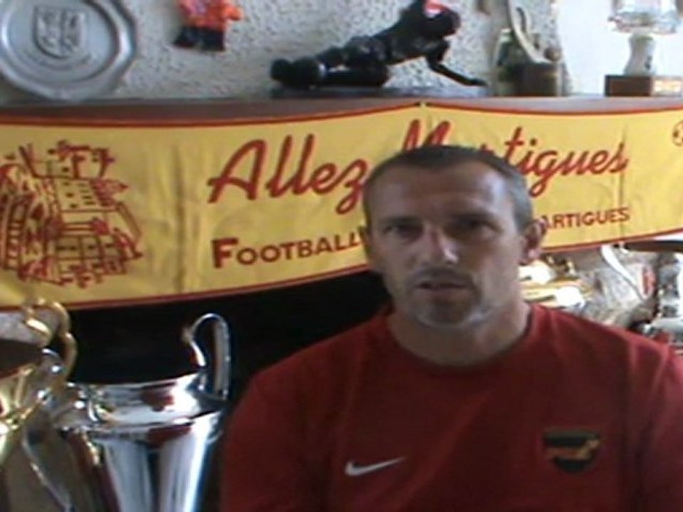 Franck Priou après la victoire à Toulon