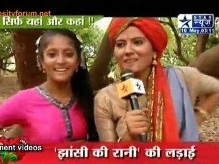 From The Sets Of ''Jhansi Ki Rani''