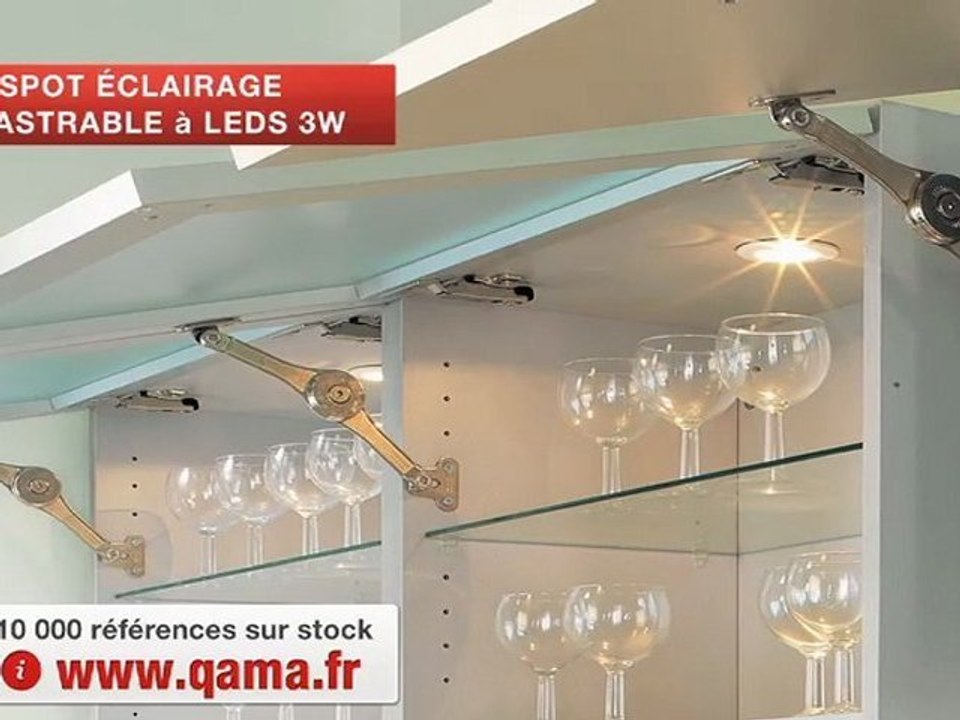 Spots à led de 3 watts, par Qama