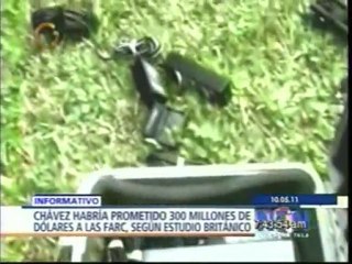 Pdte. Chavez acusado de dar dólares a FARC