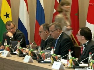 Ouverture des travaux de la conférence ministérielle du G8 sur la lutte contre le trafic de cocaïne