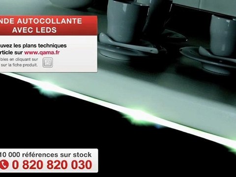 Bande autocollante avec leds, éclairage, par QAMA
