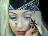 Judas - Lady Gaga Makeup (makyaj yapımı) Tutorial Edge Of Glory