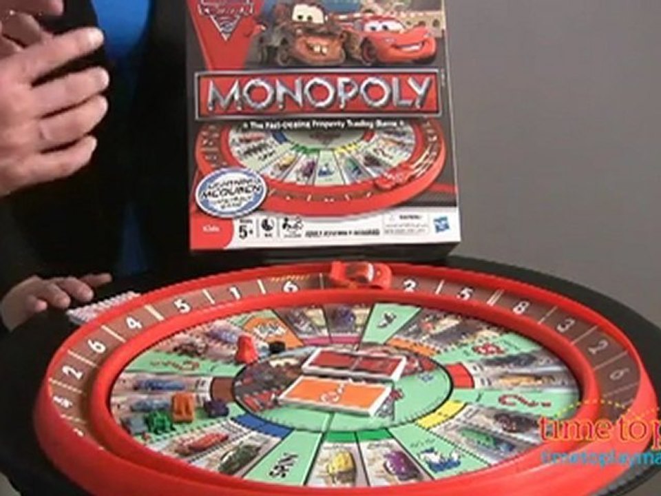 Cars 2 Monopoly from Hasbro - video Dailymotion