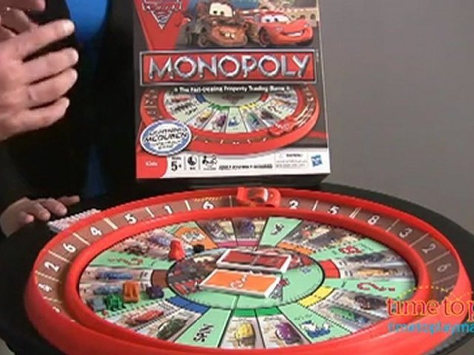 Cars 2 Monopoly from Hasbro