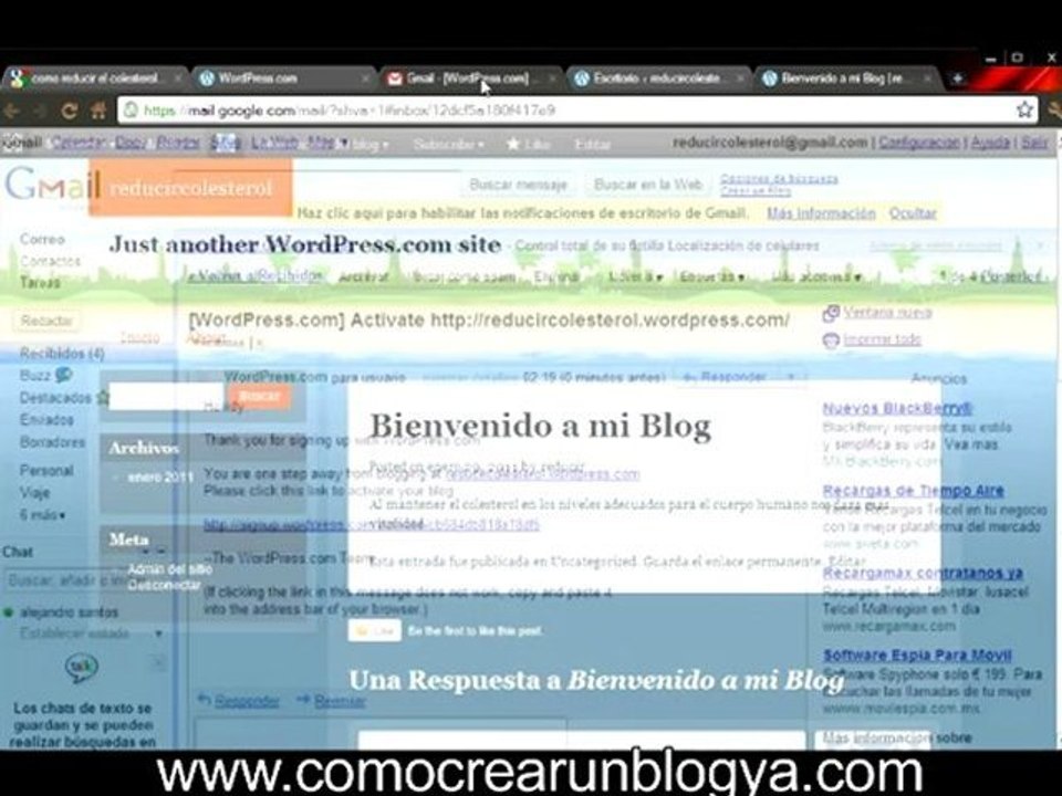como montar un blog 4.avi
