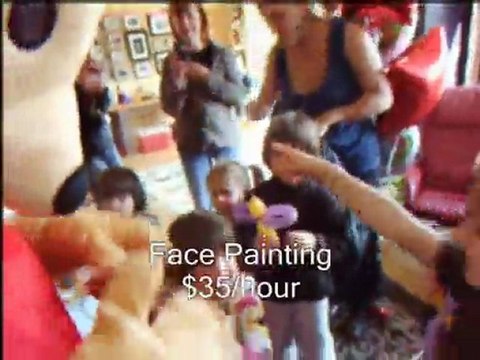 Compare our $35-$75 clowns to Earl the Singing Clown Langley BC