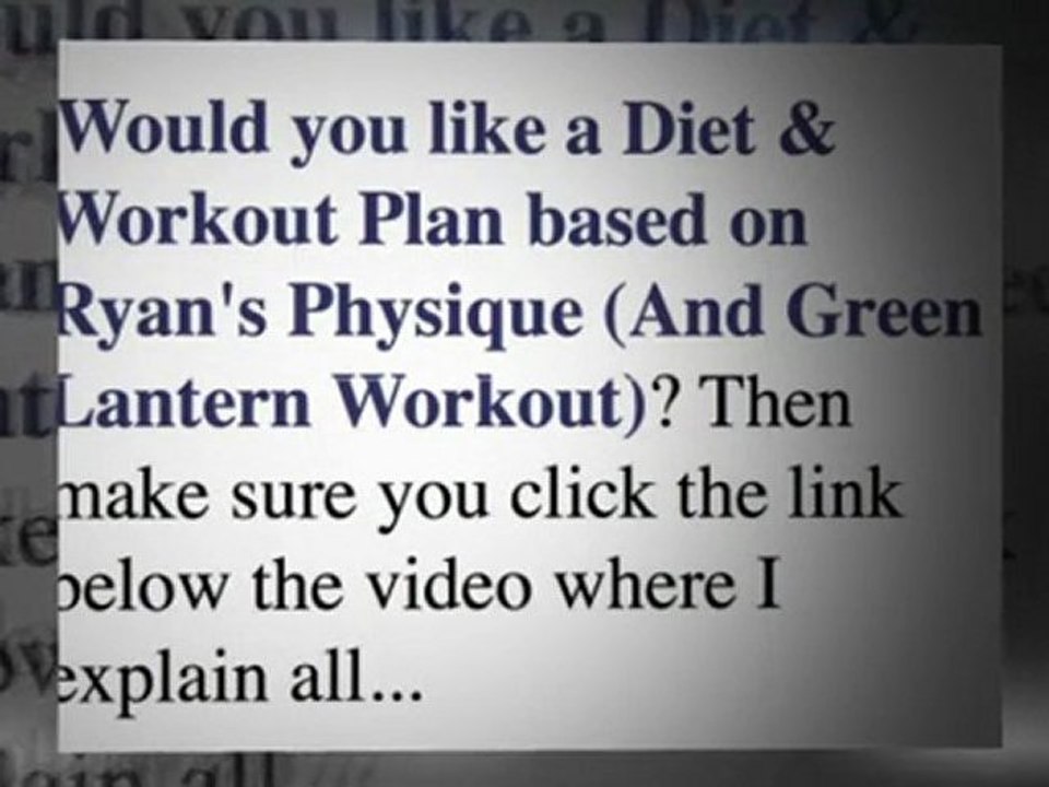 Ryan Reynolds Body - green lantern ryan reynolds