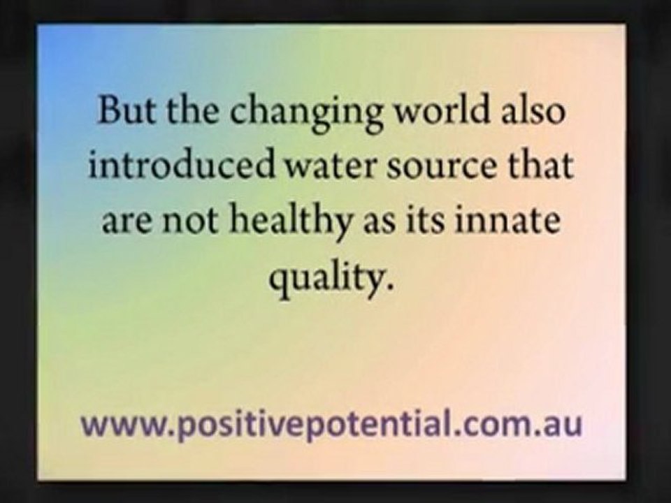 A Healthy Water Dispenser