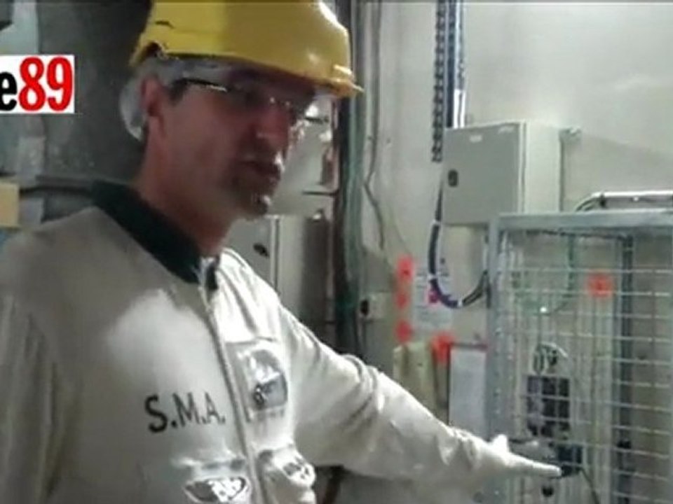 A l'intérieur de la centrale nucléaire de Brennilis
