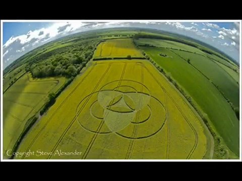 Crop Circle Hannington, Wiltshire 7 mai 2011