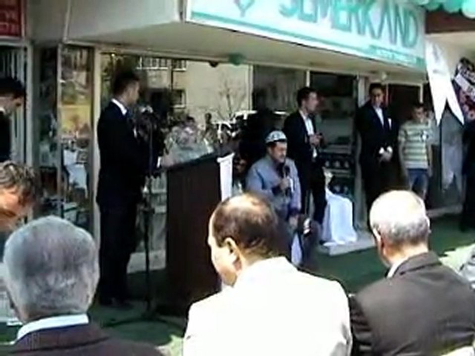 Semerkand Tasavvuf Dergisi Aktepe tems. Açılışı