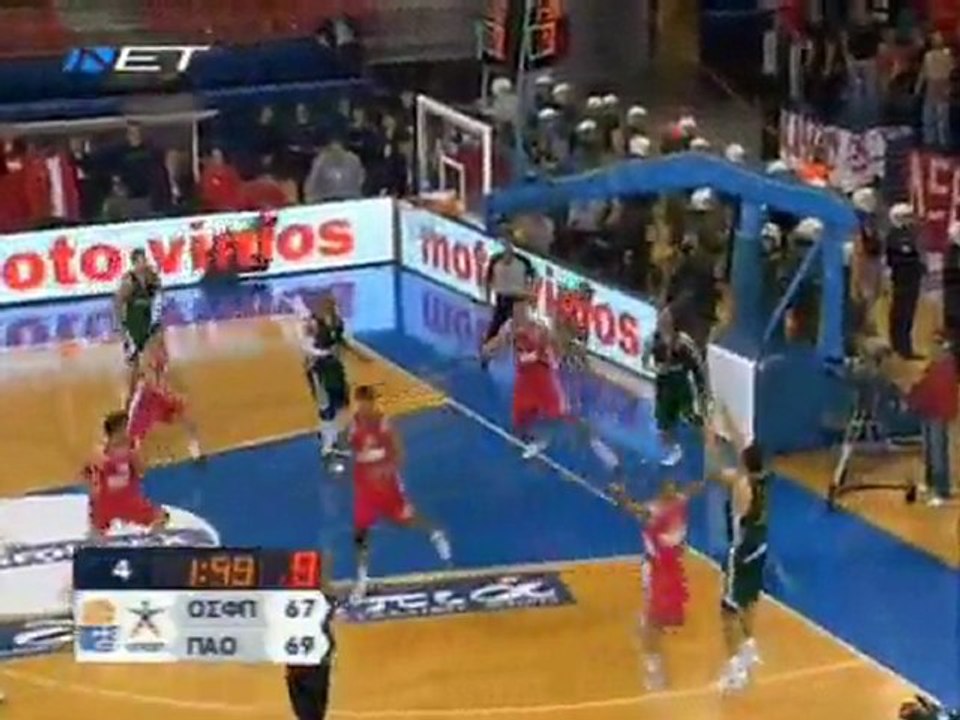 Τελικός Κυπέλλου 2008: Ολυμπιακός-Παναθηναϊκός 79-81