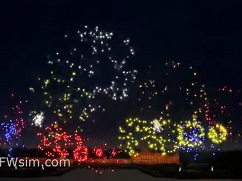 Cyrano de Bergerac - Concours Feux d'artifice - Nuits de Feux à Chantilly 2011