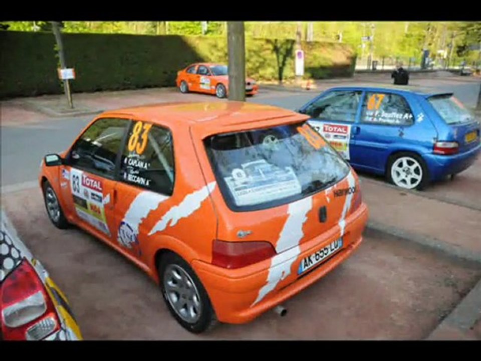Rallye Lyon Charbo 2011 Anthony CAPLAN- Romain BECCAVIN