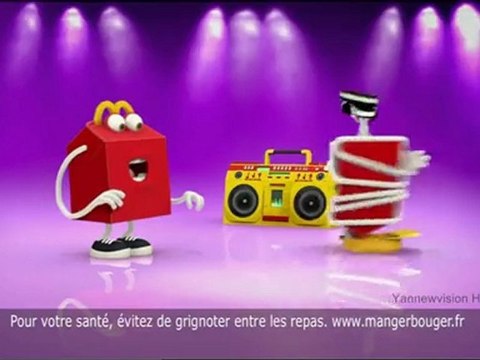 Publicité HD - McDo Happy Meal (Disco / Break Danse) 2011