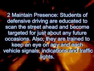 Defensive Driving Tips