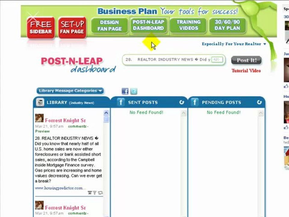 Facebook Page Builder for Real Estate Professionals