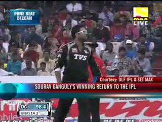 Ganguly makes a winning return to the IPL