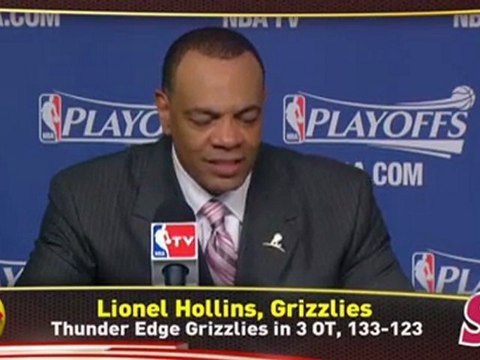 Thunder, Grizzlies Discuss Epic Game 4