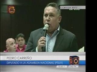 Diputado Pedro Carreño acusa a la oposición de defender a Makled