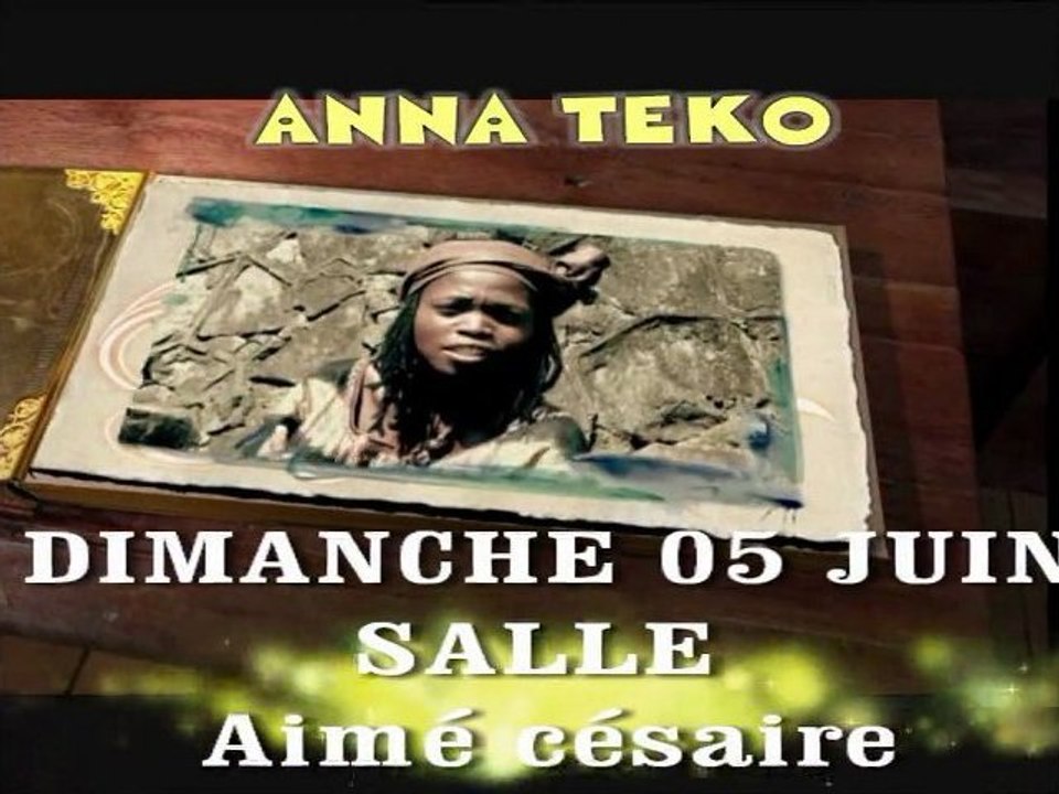 ANNA TEKO en CONCERT DIMANCHE 5 JUIN 2011 ATRIUM / Martinique