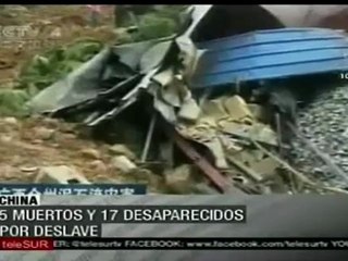 Las lluvias en China cobran al menos cinco muertos