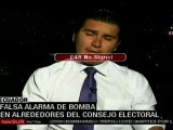 Amenaza de bomba en Consejo Electoral de Ecuador