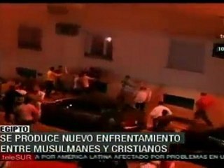 Enfrentamiento entre musulmanes y cristianos