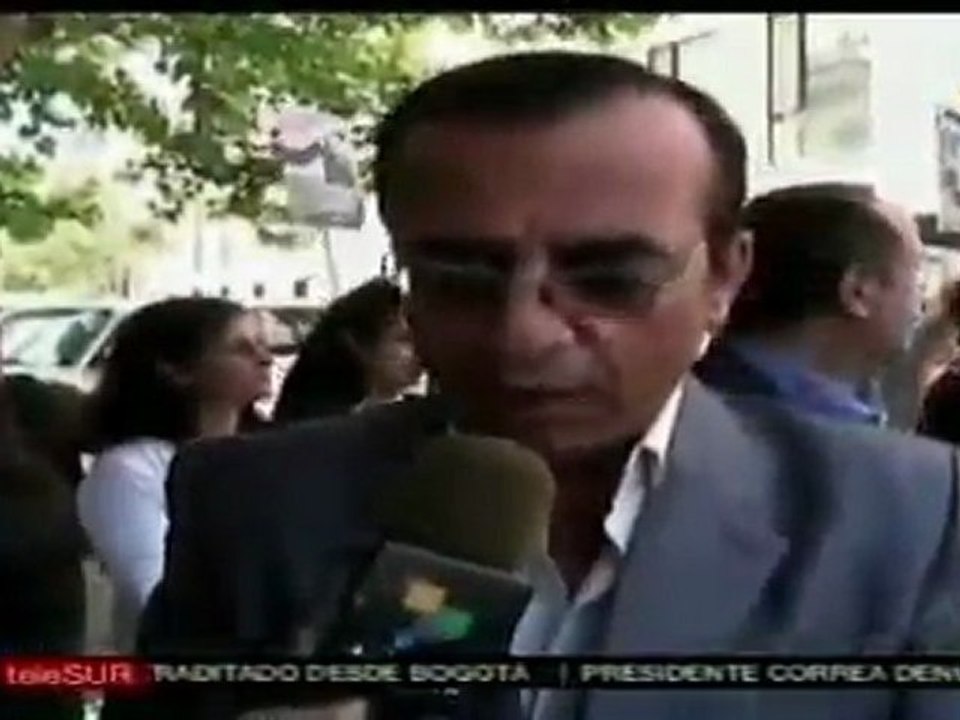 Rechazo a injerencia francesa
