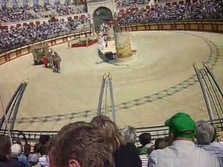 Puy du fou - Sortie des animaux de l'arene