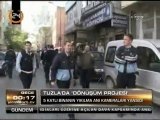 24 - Tuzla'da Kentsel Dönüşüm Projesi kapsamında ki yıkımlar sürüyor.
