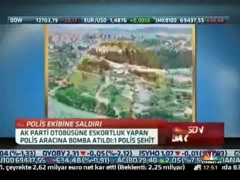 cnbc e - Tuzla Belediye Başkanı Dr. Şadi Yazıcı ile röp. yapılıyor.