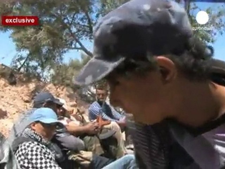 Au coeur du combat avec les rebelles libyens