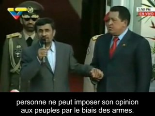 Chavez reçoit Ahmadinejad