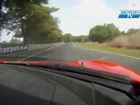 Race1 Crash Audi R8 BritishGT 2011 Round01 Oulton Park.