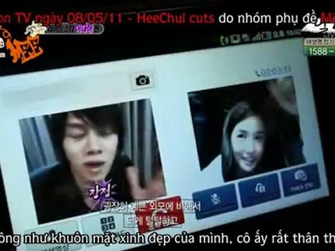 [vietsub] 110508 MBC Section TV HeeChul cuts [miinahee.com]
