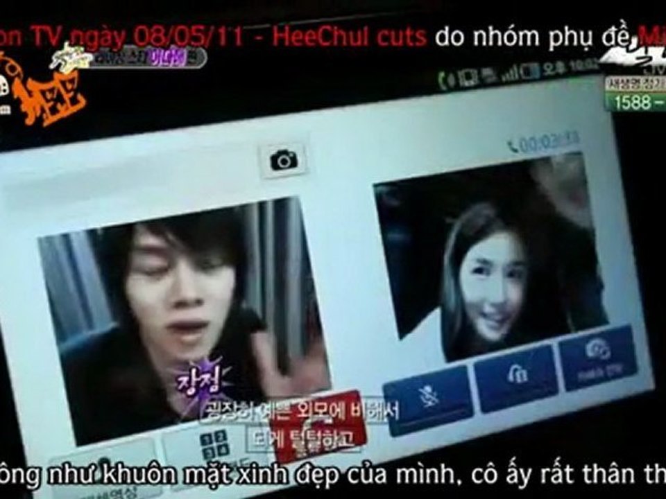 [vietsub] 110508 MBC Section TV HeeChul cuts [miinahee.com]