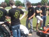 Avant départ 24h karting ESSEC 2011 ENIT KART - ICA Patrimoine
