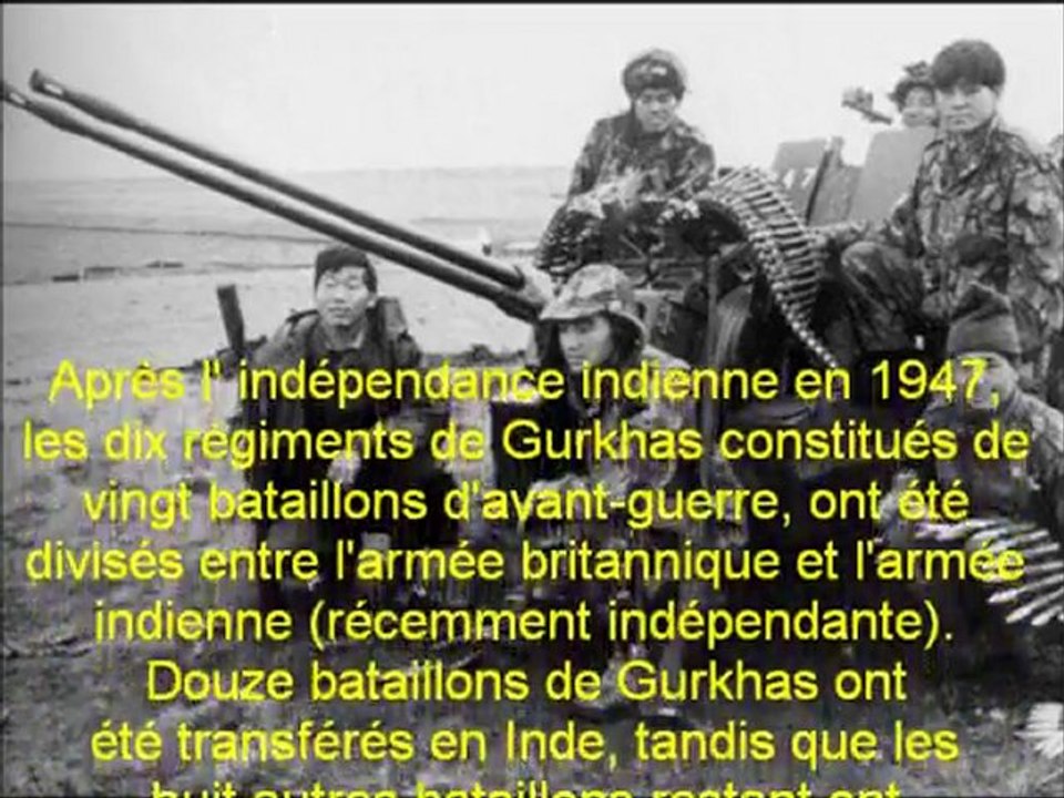 Les Gurkhas troupes "indigènes" de l'armée britannique Commémoration 50e anniversaire des Indépendances Africaines et Malgache 2011 JD Castelnaudary (Aude)