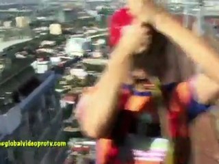 EXTREME ZIP LINE ADVENTURE. CROWN REGENCY, CEBU, PHILIPPINES