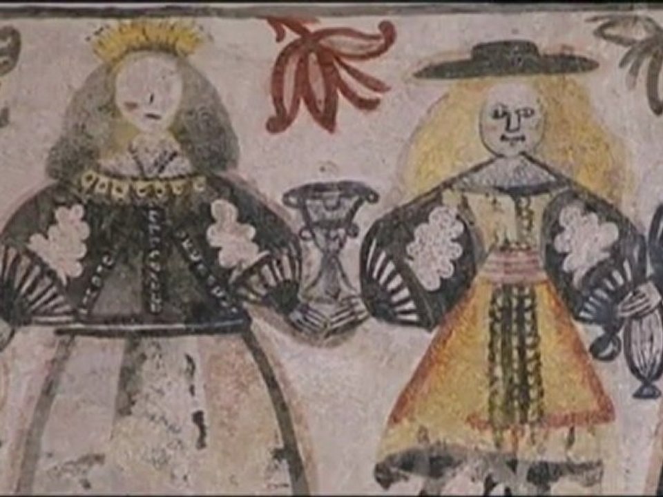 Die Präsentation der Malereien vom Schiffmeisterhaus