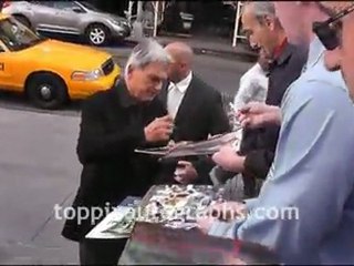 Mark Harmon - Signing Autographs at The Early Show in NYC