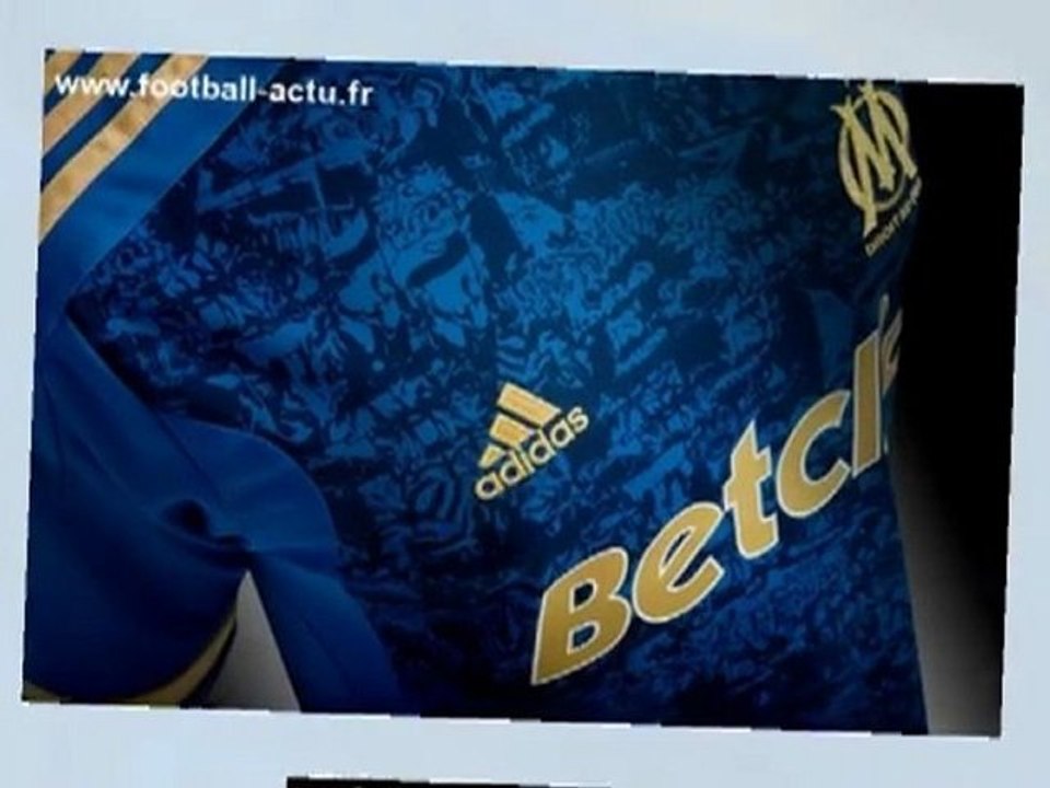 Maillots OM Olympique de Marseille 2011-2012
