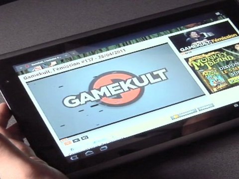 Tablette Iconia Tab A500 sous Androïd 3.0