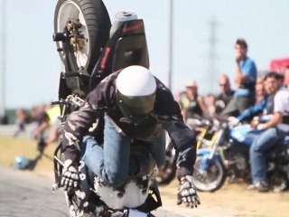 Stunt Games 2011 - Round 1 - Longest Stoppie    by StuntBums.com