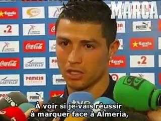 Cristiano Ronaldo : "Je ne pensais pas marquer autant de buts" (VOSTFR)
