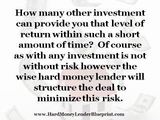 Building Weath as a Hard Money Lender