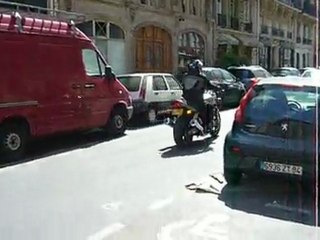 Le départ de la Suzuki 1400 GSX