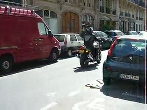 Le départ de la Suzuki 1400 GSX